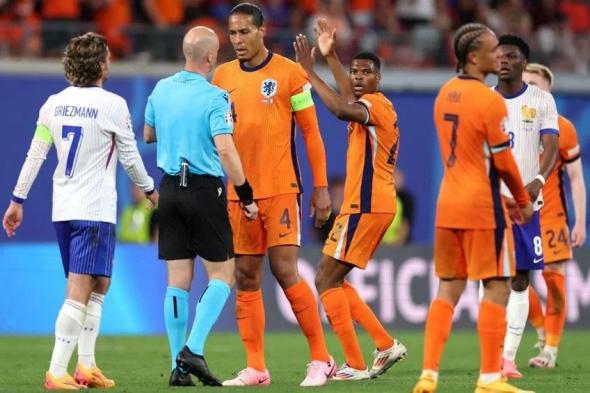 الامارات | فان دايك: إلغاء هدف هولندا أمام فرنسا قرار مؤسف