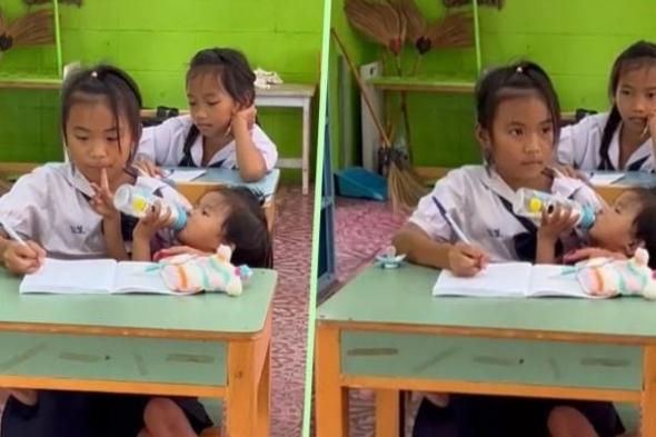 الامارات | ماذا فعلت تلميذة صغيرة في تايلند لتخطف قلوب الملايين ؟