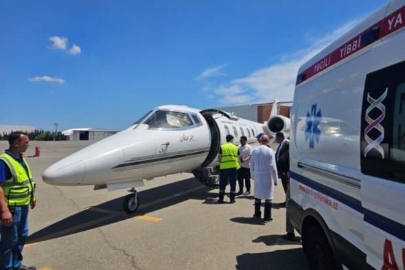 بطائرة الإخلاء الطبي.. نقل مواطنة مصابة من أذربيجان إلى المملكة
