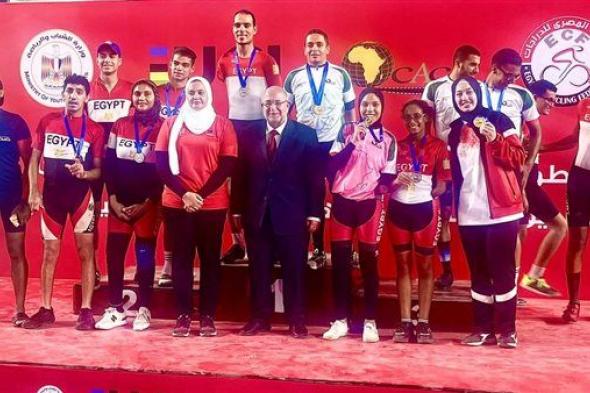 مصر تحصد لقب بطولة إفريقيا البارالمبية لدراجات المضمار ب23 ميدالية
