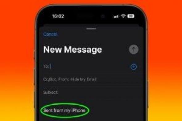 تكنولوجيا: خطوات.. كيفية تغيير توقيع البريد الإلكتروني المرسل من جهاز iPhone