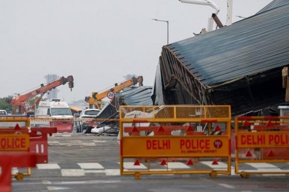 تعليق الرحلات الجوية في مطار دلهي بعد حادثة