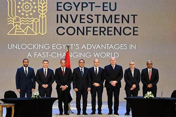 مدبولي يشهد توقيع اتفاقيتين بين المصرية للاتصالات وميدوسا الأوروبية
