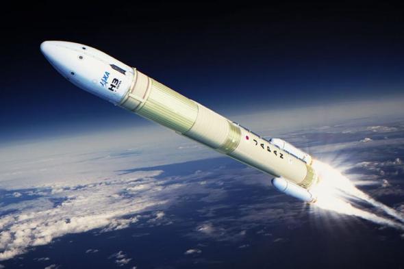 اليابان تطلق صاروخ إتش 3 الجديد الذي يحمل قمرًا اصطناعيًا اليوم