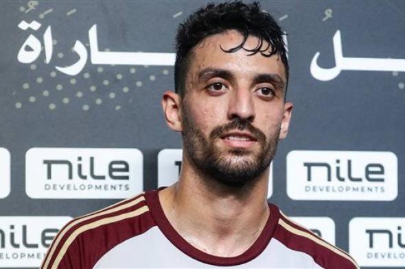 طاهر محمد رجل مباراة الأهلي وطلائع الجيش في الدوري