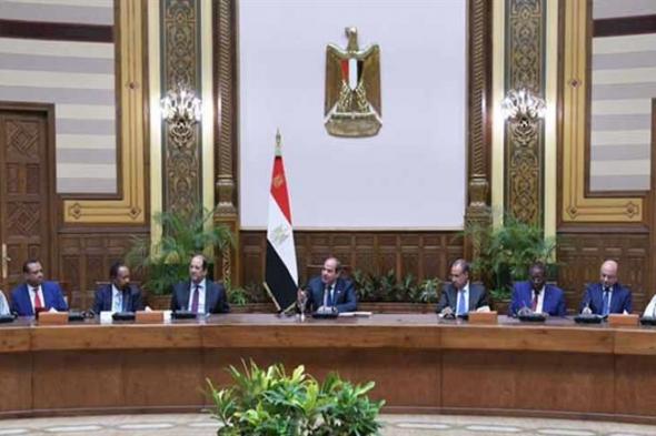 السيسي يستقبل وفدًا سودانيًا من المشاركين في مؤتمر القوى السياسية والمدنية السودانية