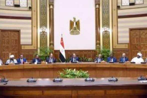 الرئيس السيسى: مصر لن تألو جهدا لرأب الصدع بين الأطراف السودانية ووقف الحرب