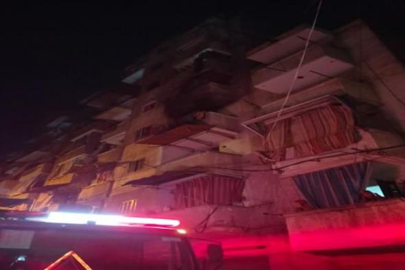 حالة إصابة باختناق في حريق شقة جوار مترو ستاد القاهرة