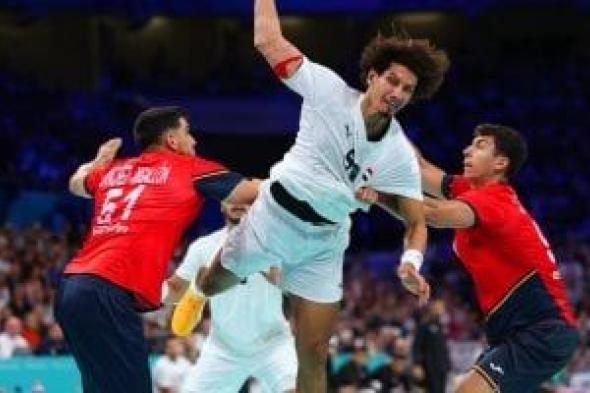 أولمبياد باريس..منتخب اليد يتقدم على اسبانيا 20-16 بعد مرور 46 دقيقة