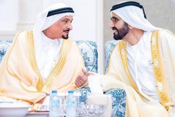 محمد بن راشد: أخي الشيخ حميد.. نفخر بك علماً خالداً من أعلام دولتنا