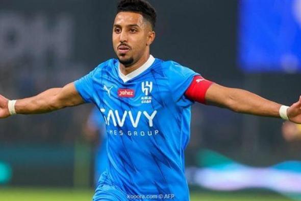 الهلال يتقدم على الرياض بهدف سالم الدوسري