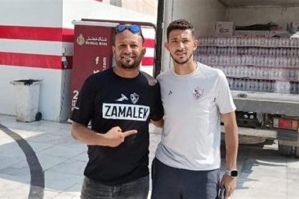 شاهد .. أحمد فتوح يصل مقر الزمالك استعدادًا للانتظام في التدريبات