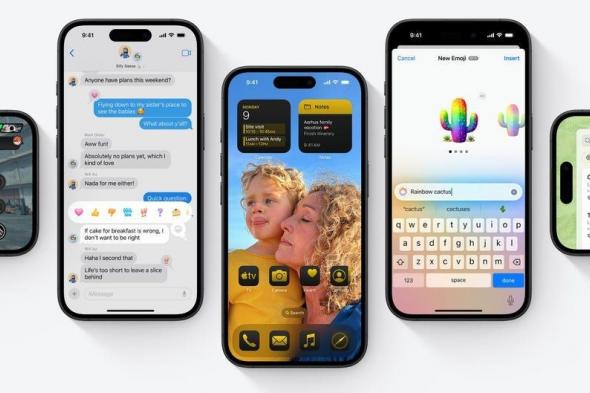 تكنولوجيا: تحديثات iOS 18 قد تجلب Apple Intelligence على مراحل